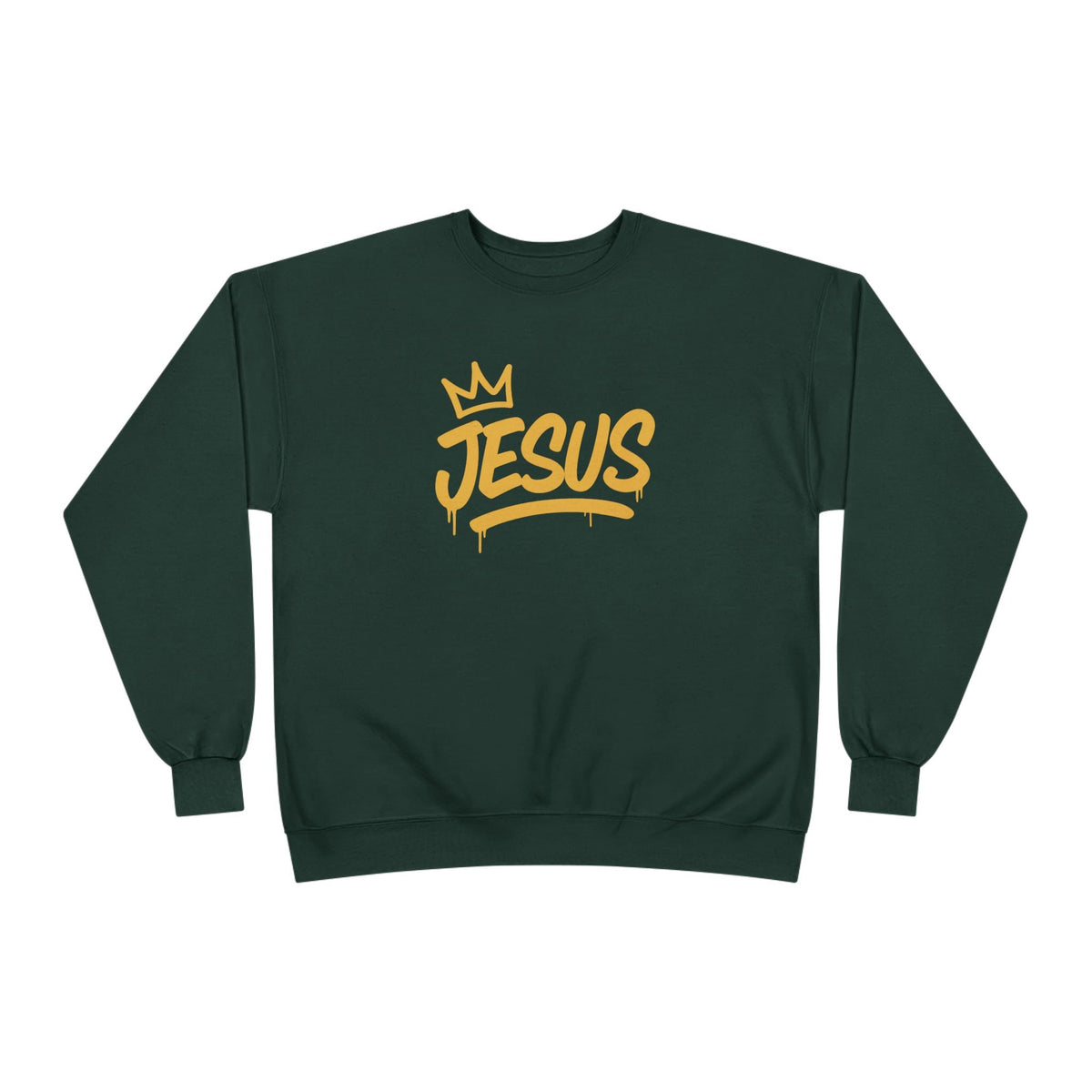 Jesus Crown Crewneck Sweatshirt