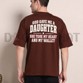 God Gave Me A Daughter She Took My Heart And My Wallet T-Shirt