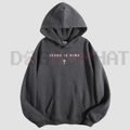 Jesus Is King Cross Graphic Hoodie
