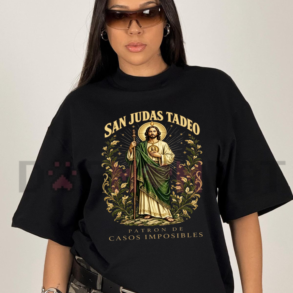 San Judas Tadeo Patron Saint of Impossible Causes Feast Day Graphic Shirt