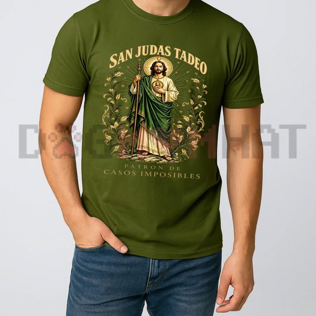 San Judas Tadeo Patron Saint of Impossible Causes Feast Day Graphic Shirt