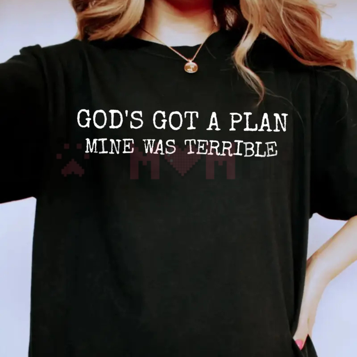 Divine Masterplan Vintage Comfort Colors Tee - Funny Christian Faith Graphic Cotton Shirt