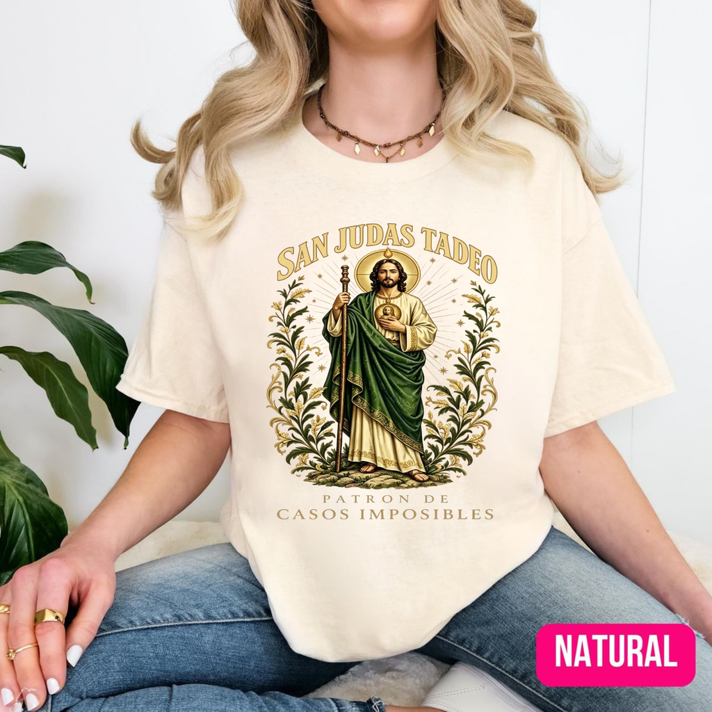 San Judas Tadeo Patron Saint of Impossible Causes Feast Day Graphic Shirt