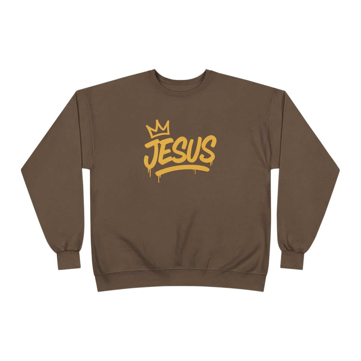 Jesus Crown Crewneck Sweatshirt