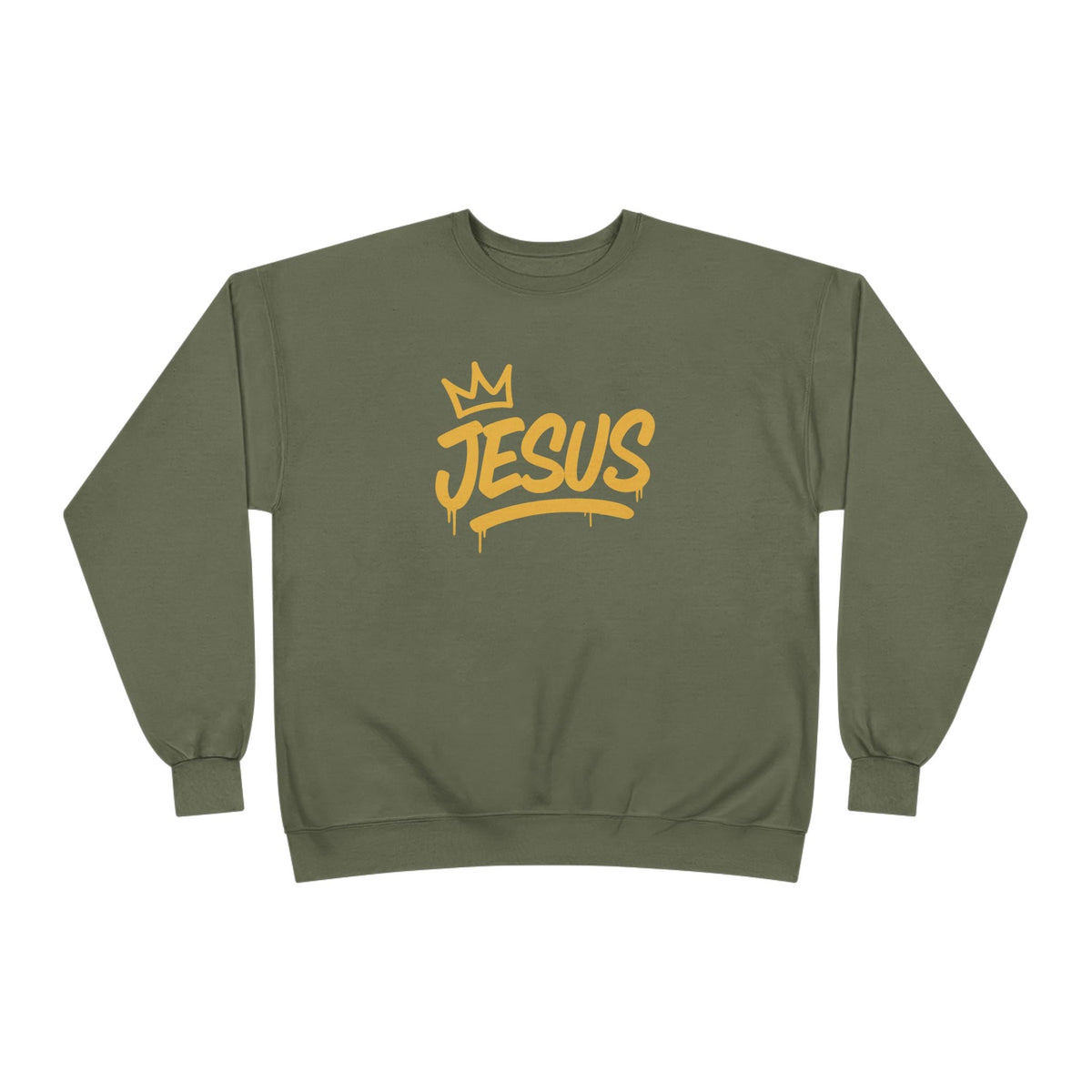 Jesus Crown Crewneck Sweatshirt