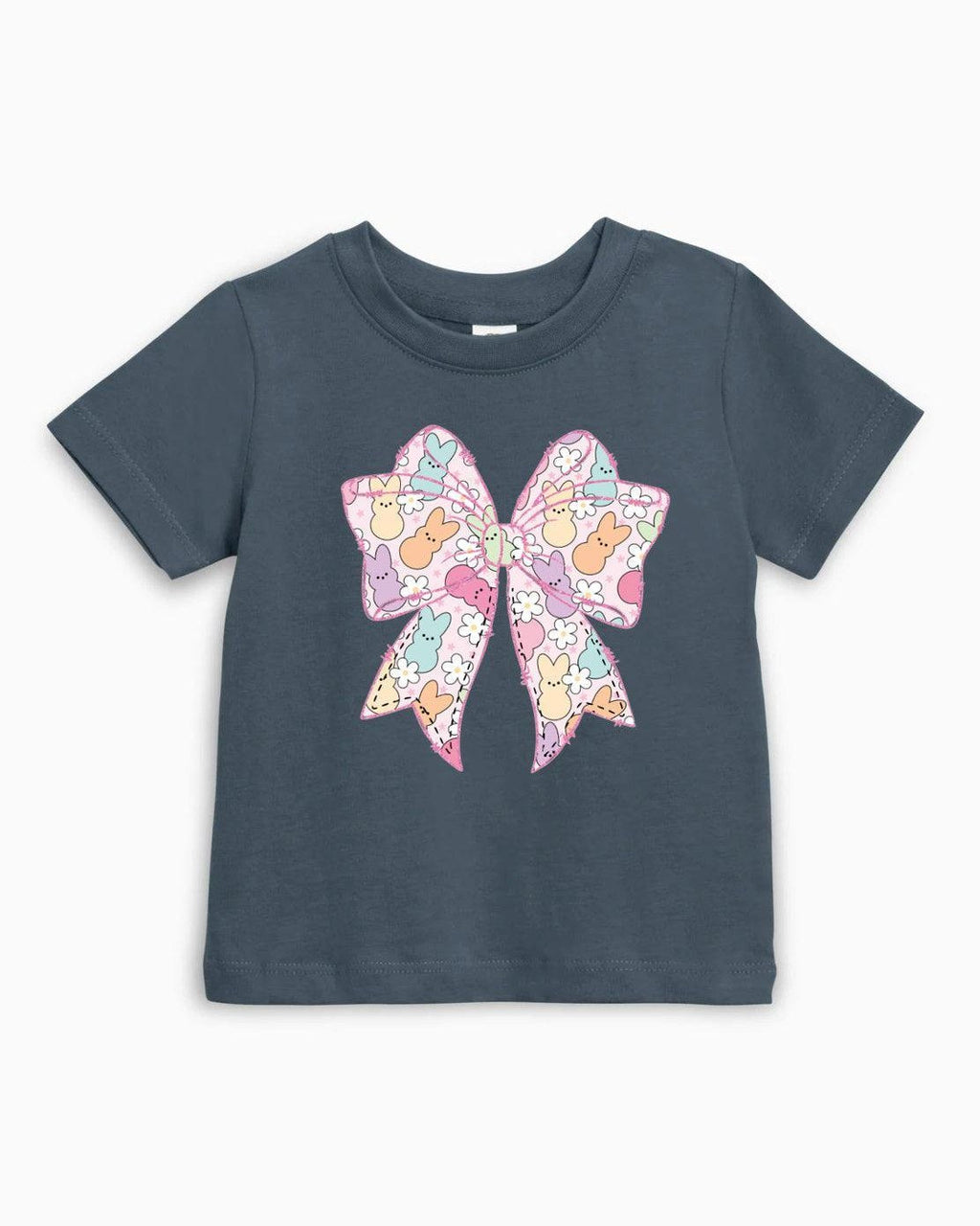 Easter Egg Bunny Ribbon Organic Cotton Baby and Kids Tee, Christian Faith Shirt