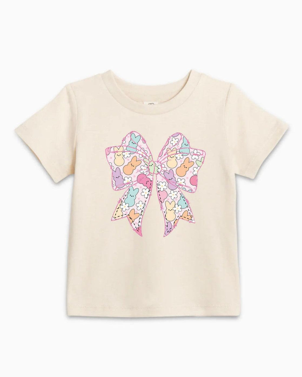 Easter Egg Bunny Ribbon Organic Cotton Baby and Kids Tee, Christian Faith Shirt