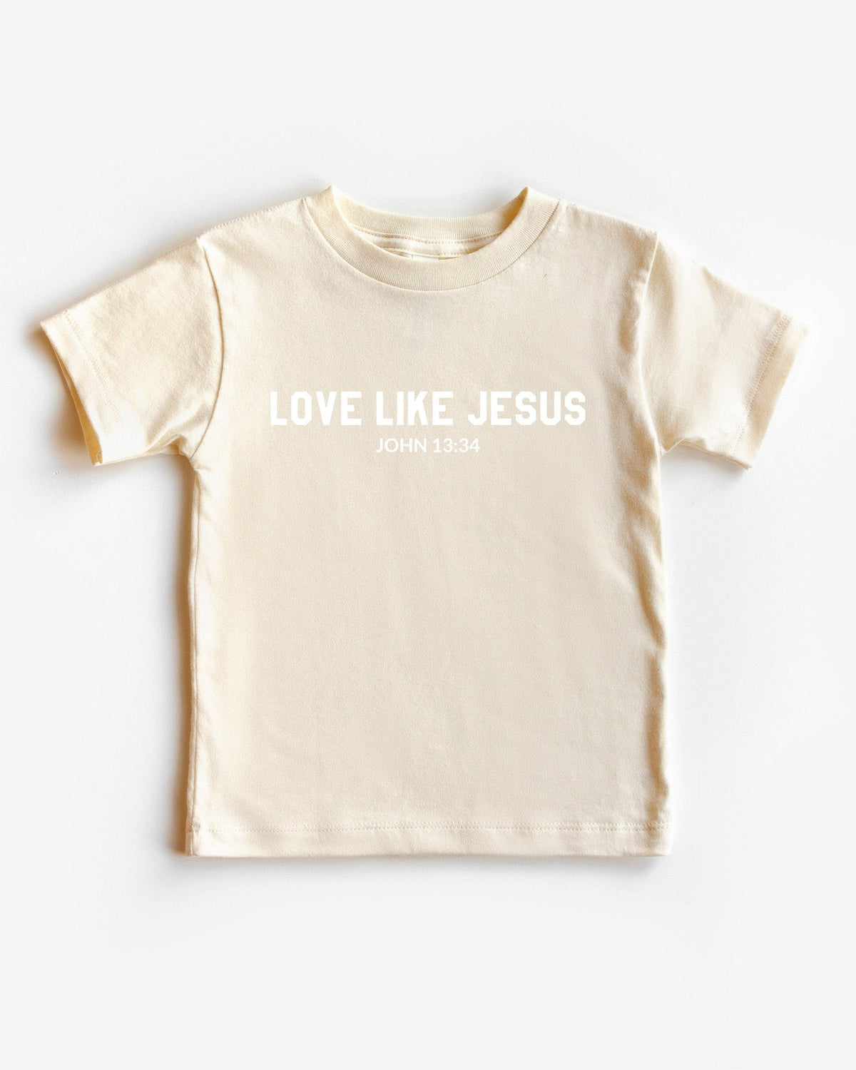 Love Like Jesus Christian Kids T-Shirt, Baby Toddler Youth Faith Thanksgiving Shirt