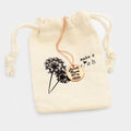 Faith Hope Love _ Disc Pendant Necklace Gift Bag Set