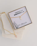 Emily Ann Youth Cross Necklace - Gold Plated