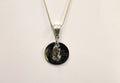 When Life Gets Too Hard to Stand Kneel Pendant on Silver Chain, Religious Jewelry, Gift For Her, Christian, Prayer, Inspirational