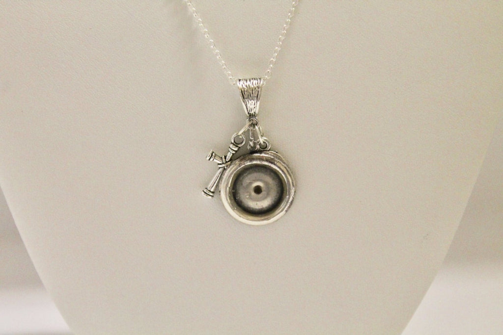 Mustard Seed Pendant on Silver Chain, Faith, Cross, Luke 17:6 Bible Verse Jewelry, Gift For Her, Inspirational, Sympathy Gift