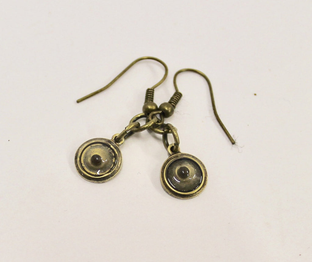 Antique Brass Mustard Seed Earrings, Mustard Seed Faith Jewelry, Matthew 17:20 Bible Verse Jewelry, Inspire Religious Jewelry, Gift For Her