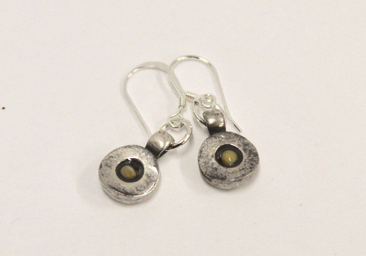 Mustard Seed Earrings, Mustard Seed Jewelry, Mustard Seed Faith Earrings, Matthew 17:20 Bible Verse Jewelry, Religious Jewelry Earrings