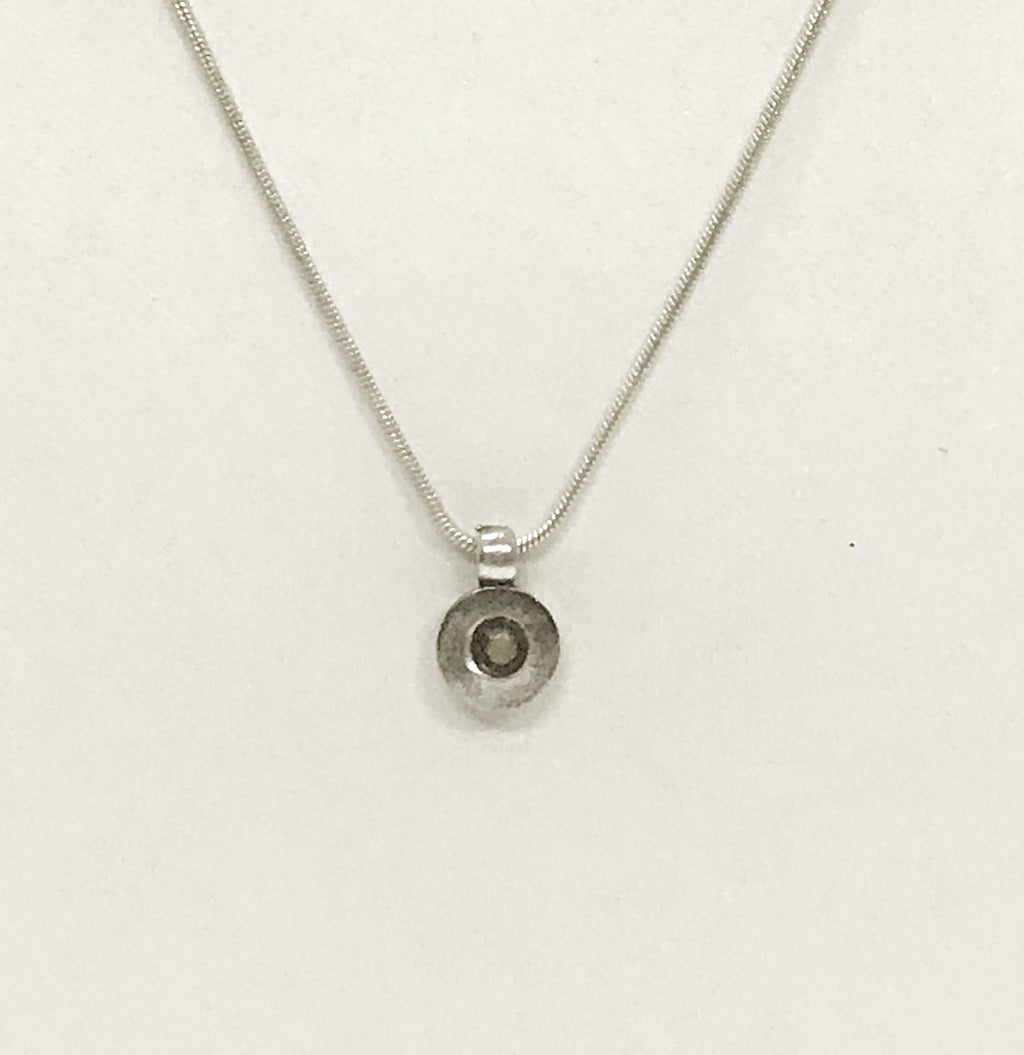 Mustard Seed Necklace, Mustard Seed Pendant on Silver Chain, Faith of a Mustard Seed Matthew 17:20 Bible Scripture Jewelry Gift For Her