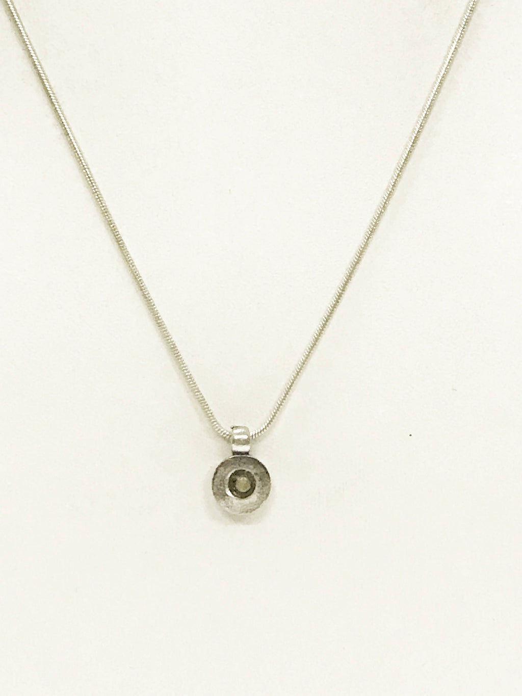 Mustard Seed Necklace, Mustard Seed Pendant on Silver Chain, Faith of a Mustard Seed Matthew 17:20 Bible Scripture Jewelry Gift For Her