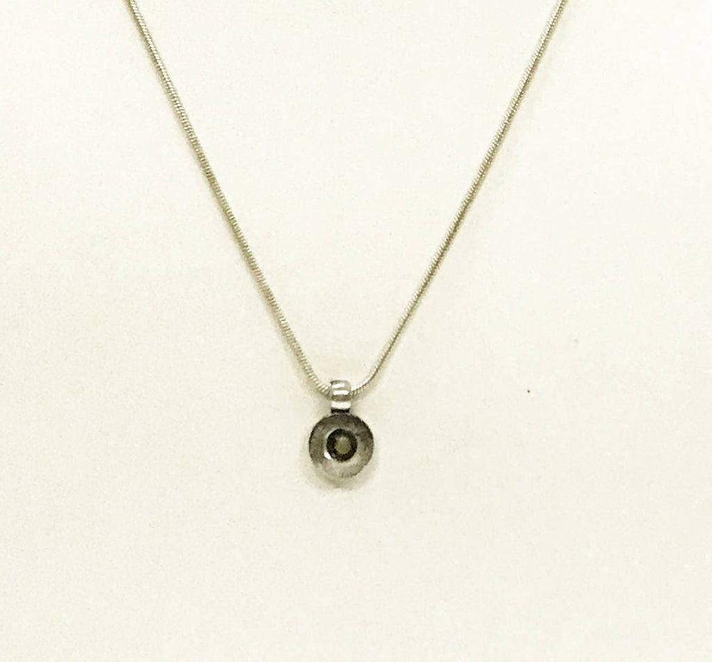 Mustard Seed Necklace, Mustard Seed Pendant on Silver Chain, Faith of a Mustard Seed Matthew 17:20 Bible Scripture Jewelry Gift For Her