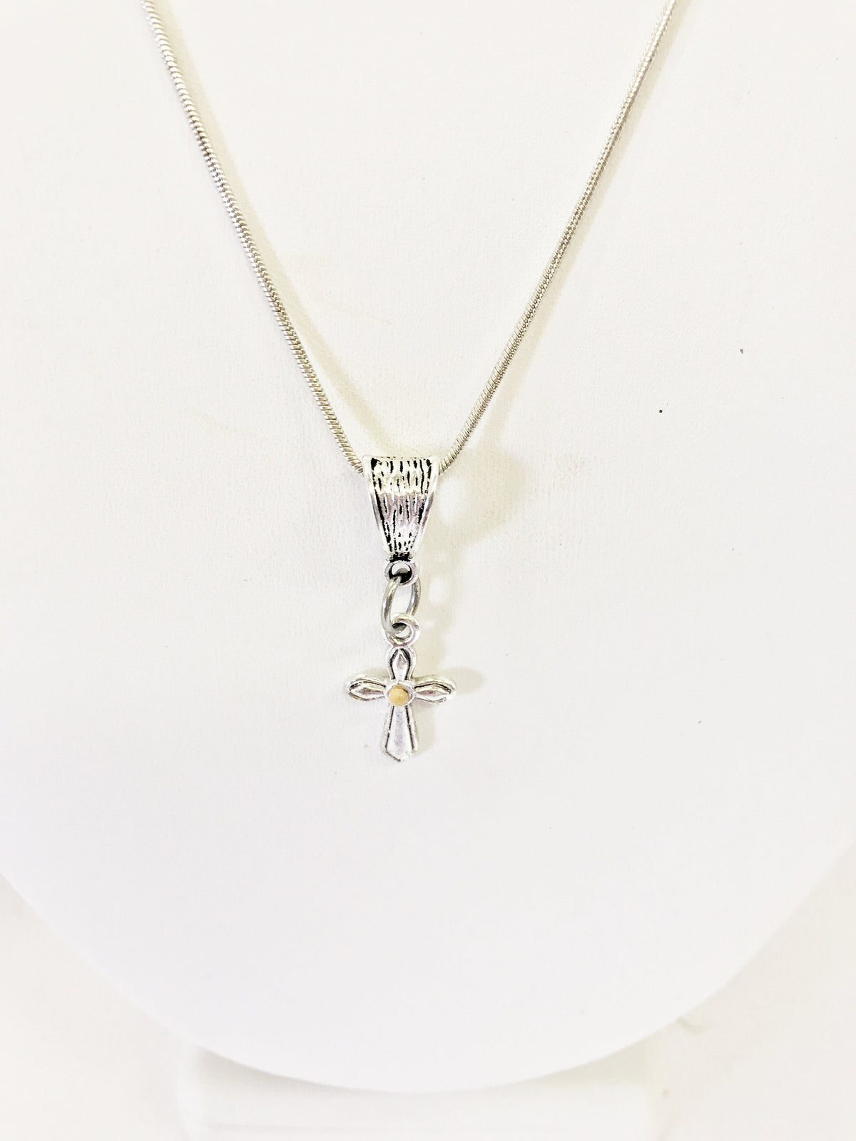 Christian Necklace, Mustard Seed Cross Necklace, Christian Jewelry, Christian Gifts, Faith Of A Mustard Seed Necklace, Mustard Seed Faith