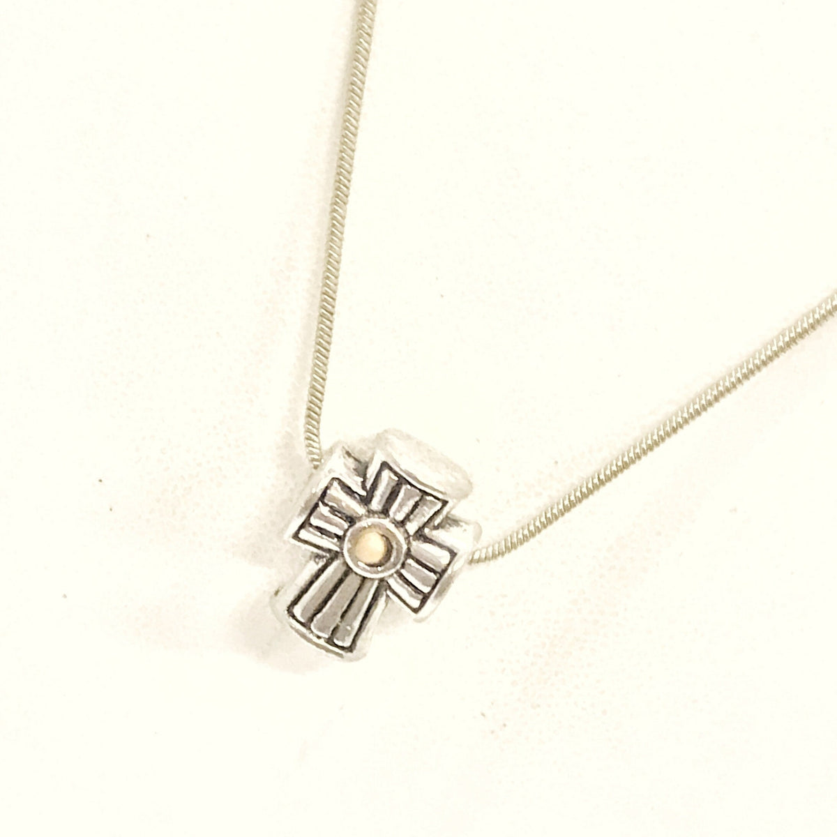 Mustard Seed Necklace, European Bead Cross Necklace, Mustard Seed Faith, Matthew 17 20 Scripture Gift, Faith Jewelry, Christian Jewelry
