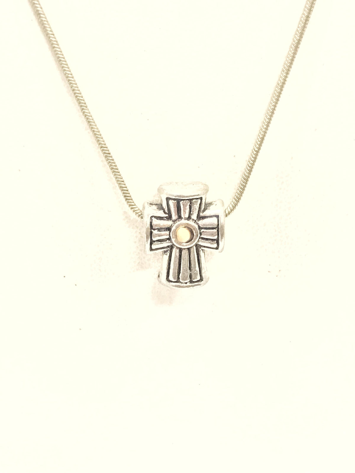 Mustard Seed Necklace, European Bead Cross Necklace, Mustard Seed Faith, Matthew 17 20 Scripture Gift, Faith Jewelry, Christian Jewelry