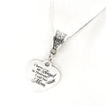 “I Have an Angel in Heaven — I Call Her Mom” Necklace