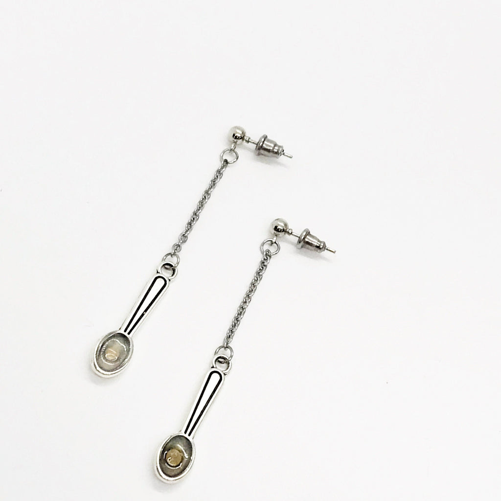 Mustard Seed Drop Dangle Earrings,  Spoonful of Faith, Mustard Seed Jewelry, Matthew 17 20, Mustard Seed Faith Jewelry, Scripture Gifts