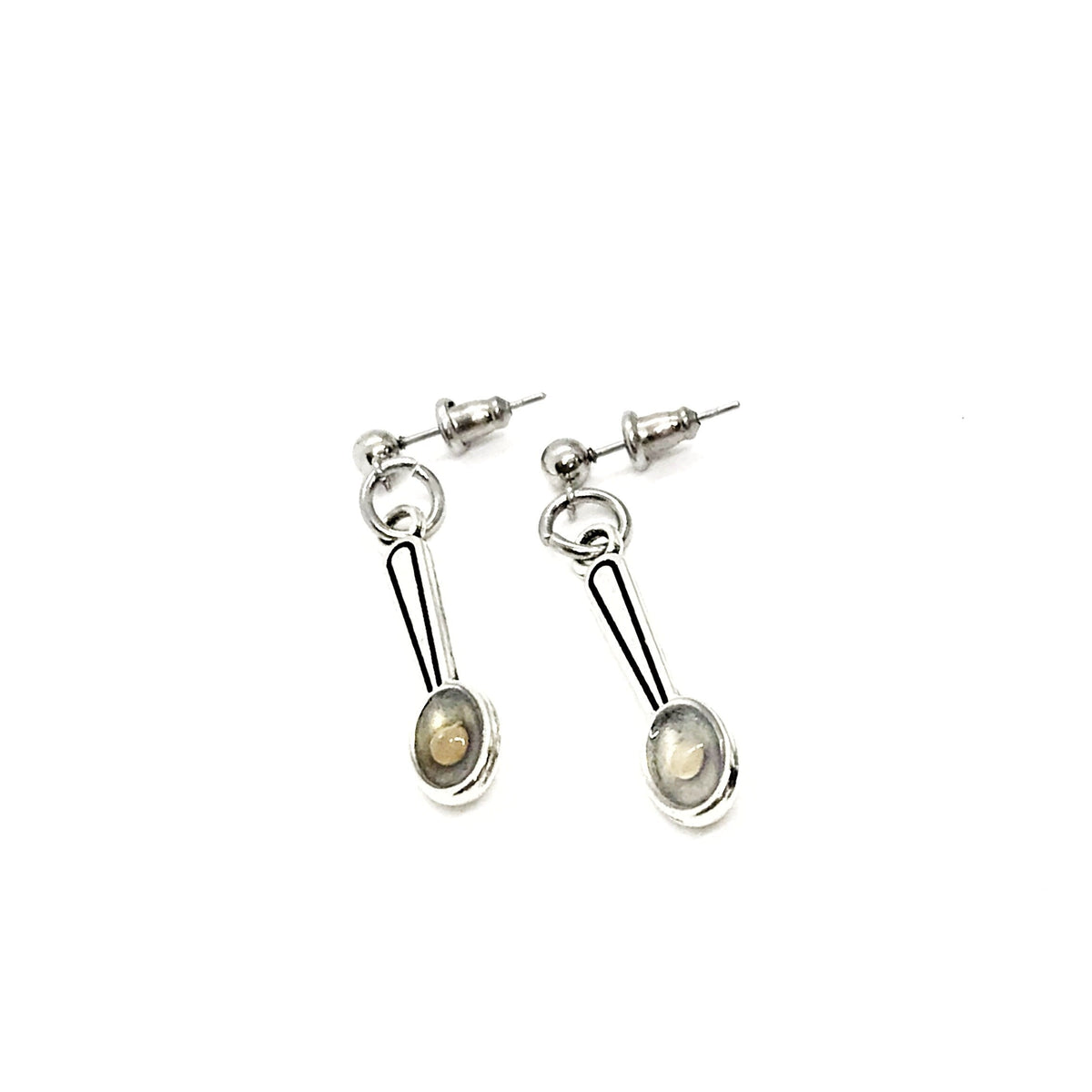 Mustard Seed Spoonful of Faith Earrings,  Mustard Seed Jewelry, Matthew 17 20, Mustard Seed Faith, Bible Verse, Scripture Gifts, Faith Gift