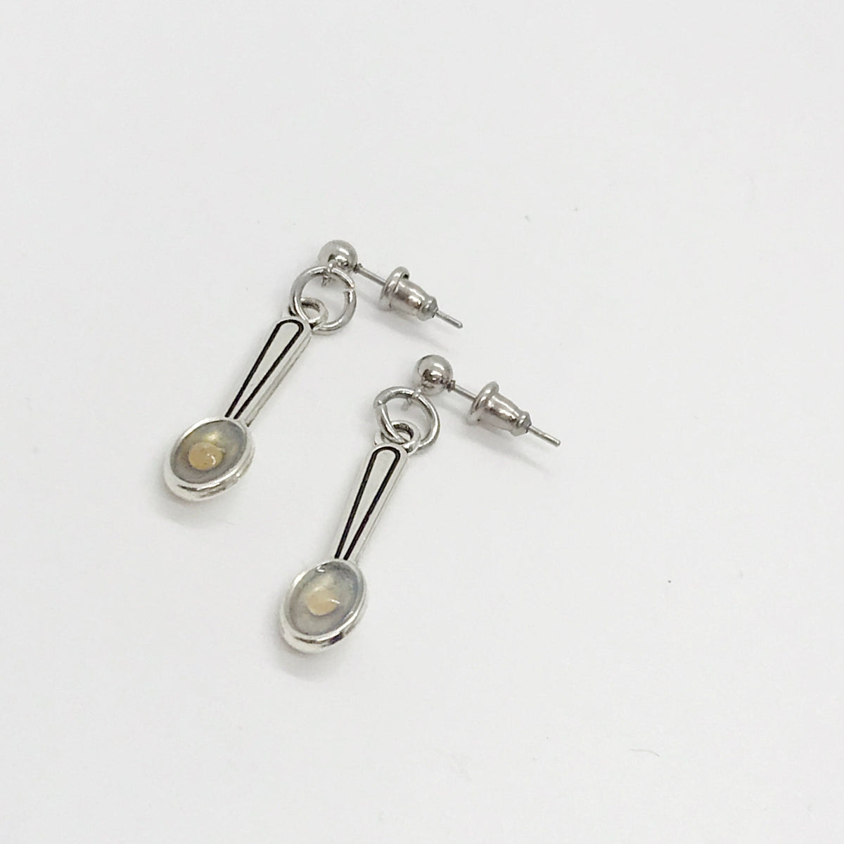 Mustard Seed Spoonful of Faith Earrings,  Mustard Seed Jewelry, Matthew 17 20, Mustard Seed Faith, Bible Verse, Scripture Gifts, Faith Gift