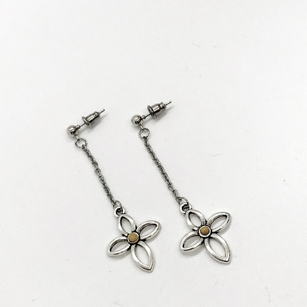Mustard Seed Drop Dangle Cross Earrings,  Mustard Seed Jewelry, Matthew 17 20, Mustard Seed Faith Jewelry, Scripture Gifts, Faith Gift