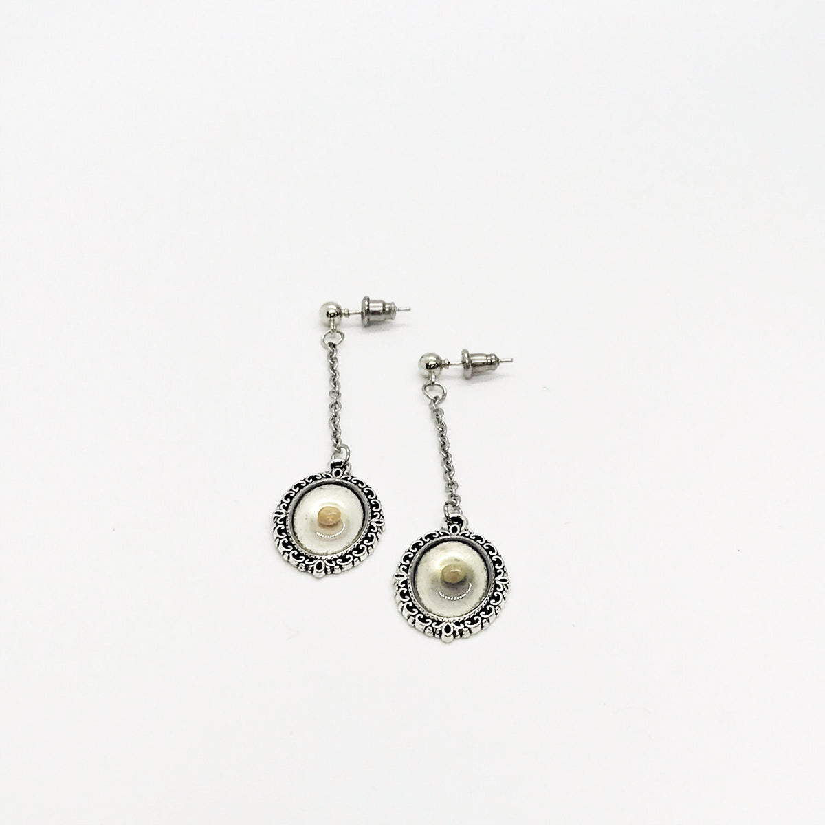 Mustard Seed Drop Dangle Earrings, Oval Mustard Seed Jewelry, Matthew 17 20, Mustard Seed Faith Jewelry, Scripture Gifts
