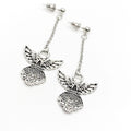 Angel Drop Dangle Earrings, Angel Jewelry, Gift For Her, Faith Gifts, Angel Gift, Angel Charms, Christian Gifts, Memorial Gifts