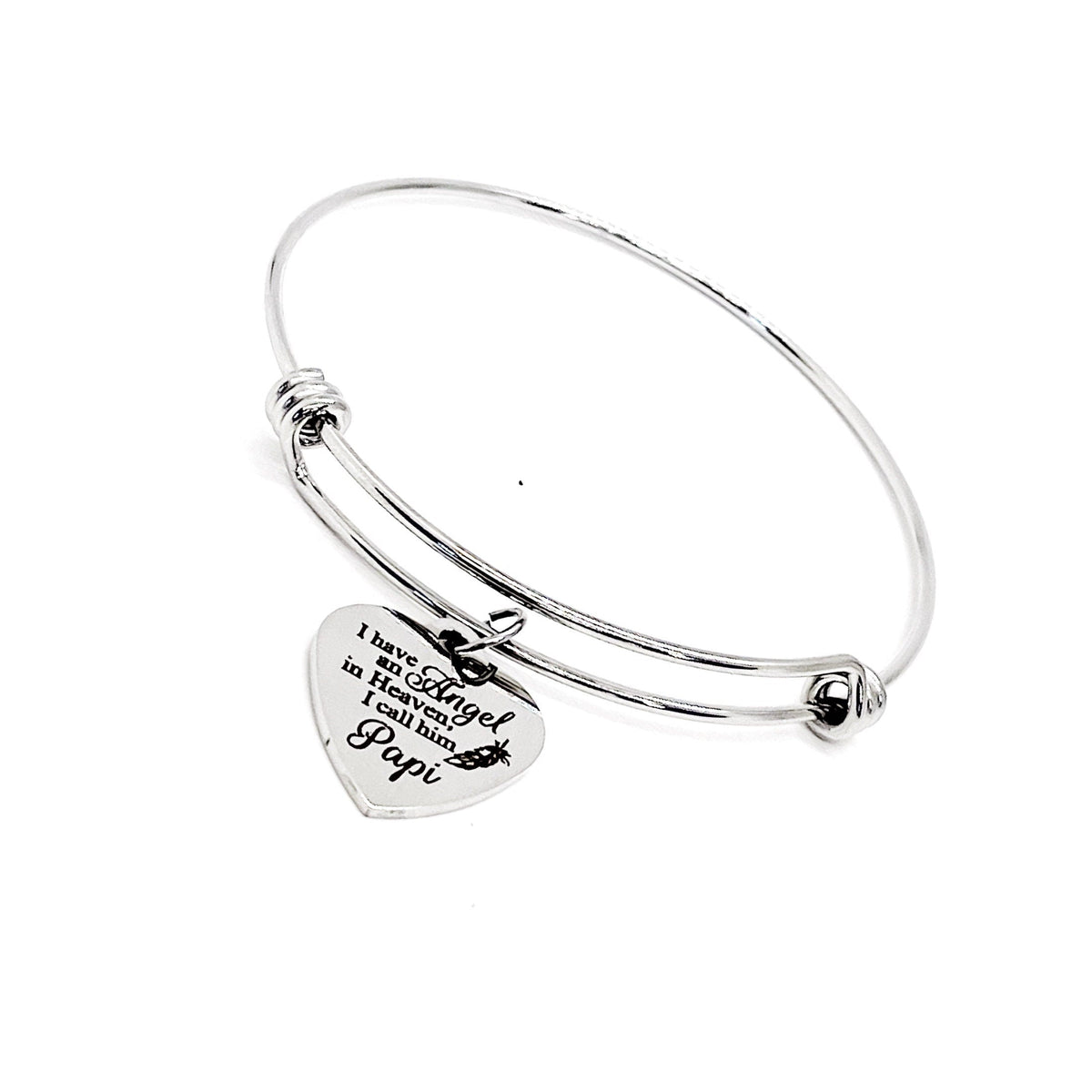 Memorial Gift, I Have An Angel In Heaven, I Call Him Papi Bracelet, Loss Of Daddy, Dad Loss, Dad Memorial, Remembering Dad, Daddy Memorial