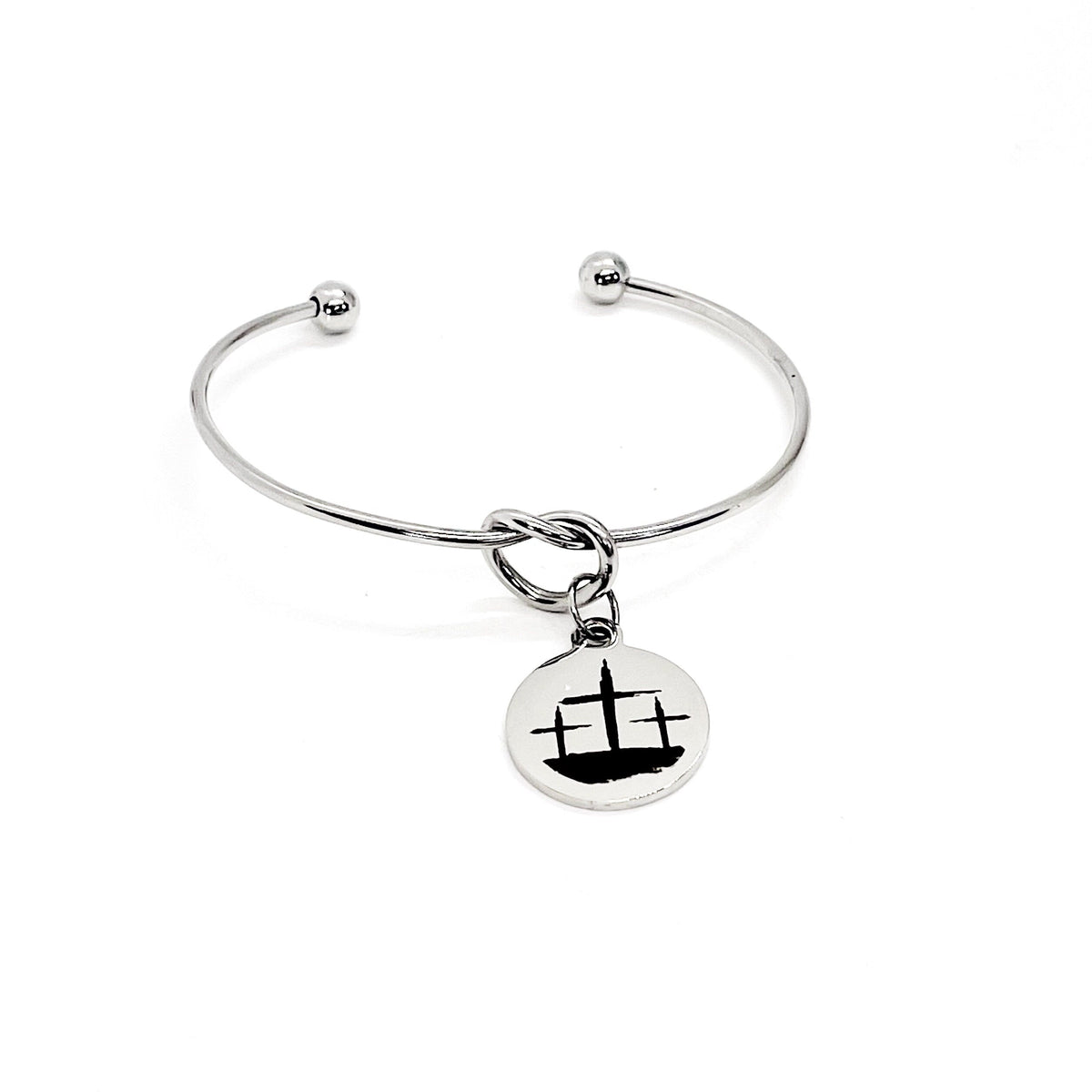 Three Cross Bracelet, Easter Jewelry, Crucifixion Jewelry, Cross Jewelry, Three Cross Charm, Faith Gift, Christian Jewelry, Faith Jewelry