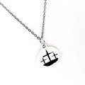 Three Crosses Necklace, Crucifixion Necklaces, Faith Gifts, Christian Gifts, Easter Necklace, Three Crosses Charm, Easter Jewelry Gift