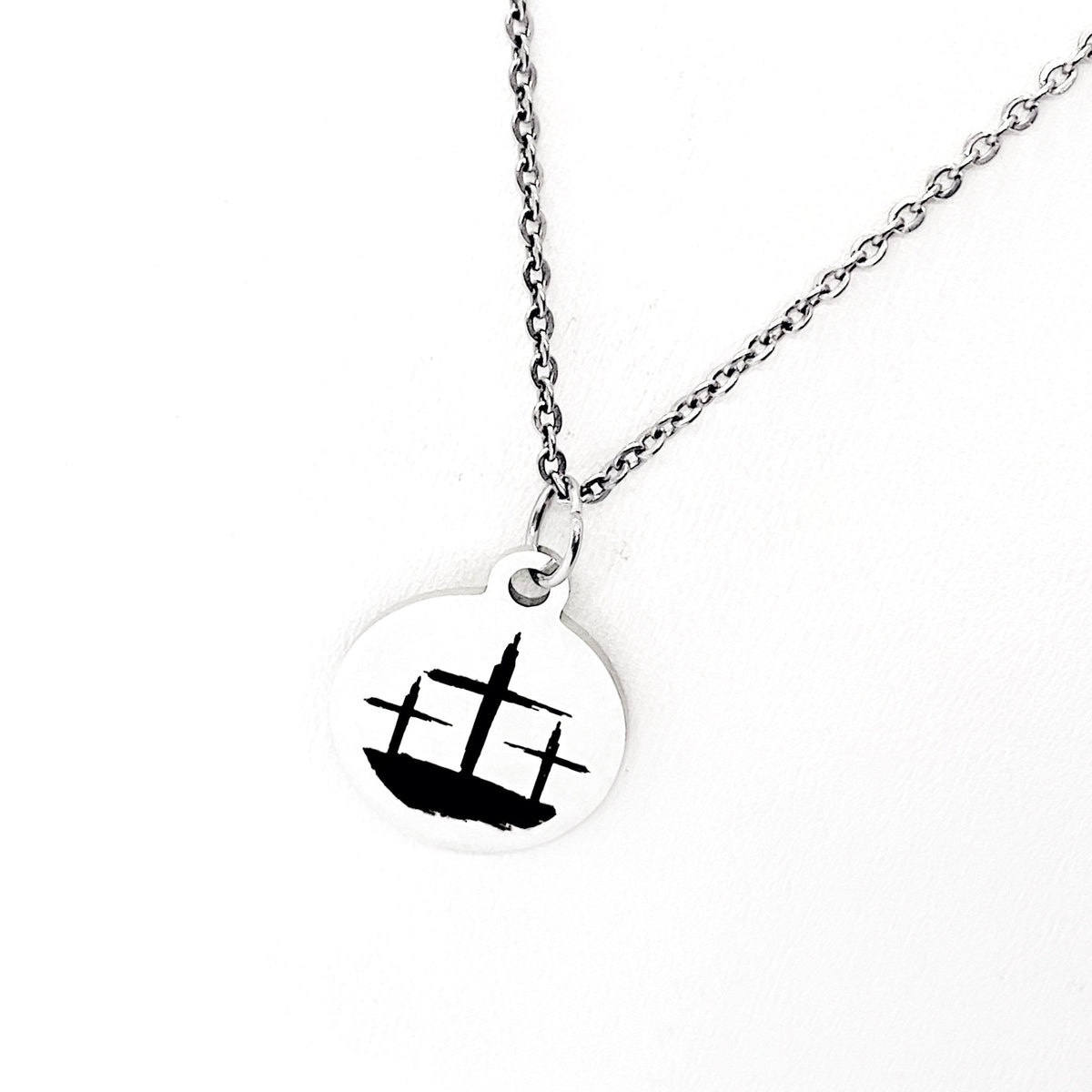 Three Crosses Necklace, Crucifixion Necklaces, Faith Gifts, Christian Gifts, Easter Necklace, Three Crosses Charm, Easter Jewelry Gift