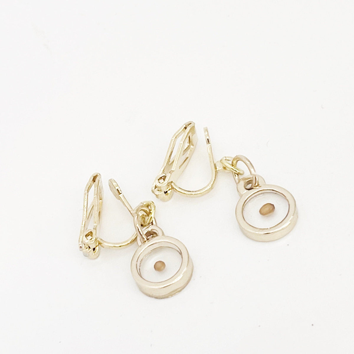Mustard Seed Jewelry, Mustard Seed Clip On Earrings, Mustard Seed Faith Jewelry, Matthew 17:20 Bible Verse Jewelry, Scripture Jewelry