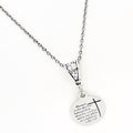 Faith Gift, Blessed Is She Who Has Believed Necklace, Luke 1 4 and 6, Scripture Gift, Scripture Jewelry, Faith Jewelry, Gift For Her