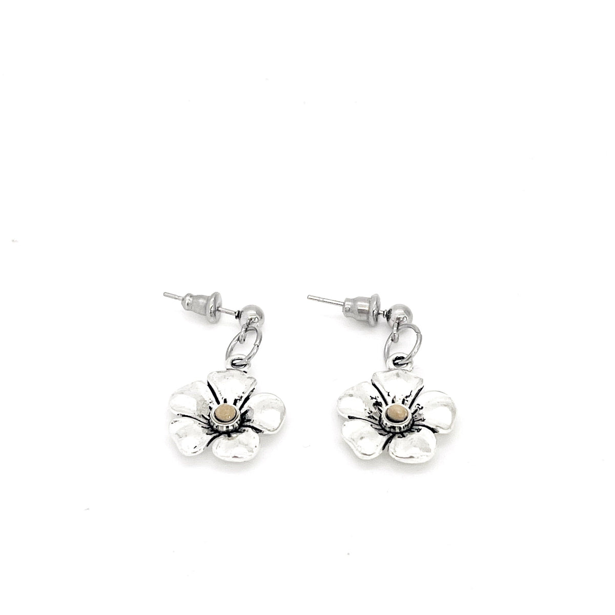 Mustard Seed Flower Earrings,  Mustard Seed Jewelry, Matthew 17 20, Mustard Seed Faith Jewelry, Bible Verse Gift, Scripture Gift, Faith Gift