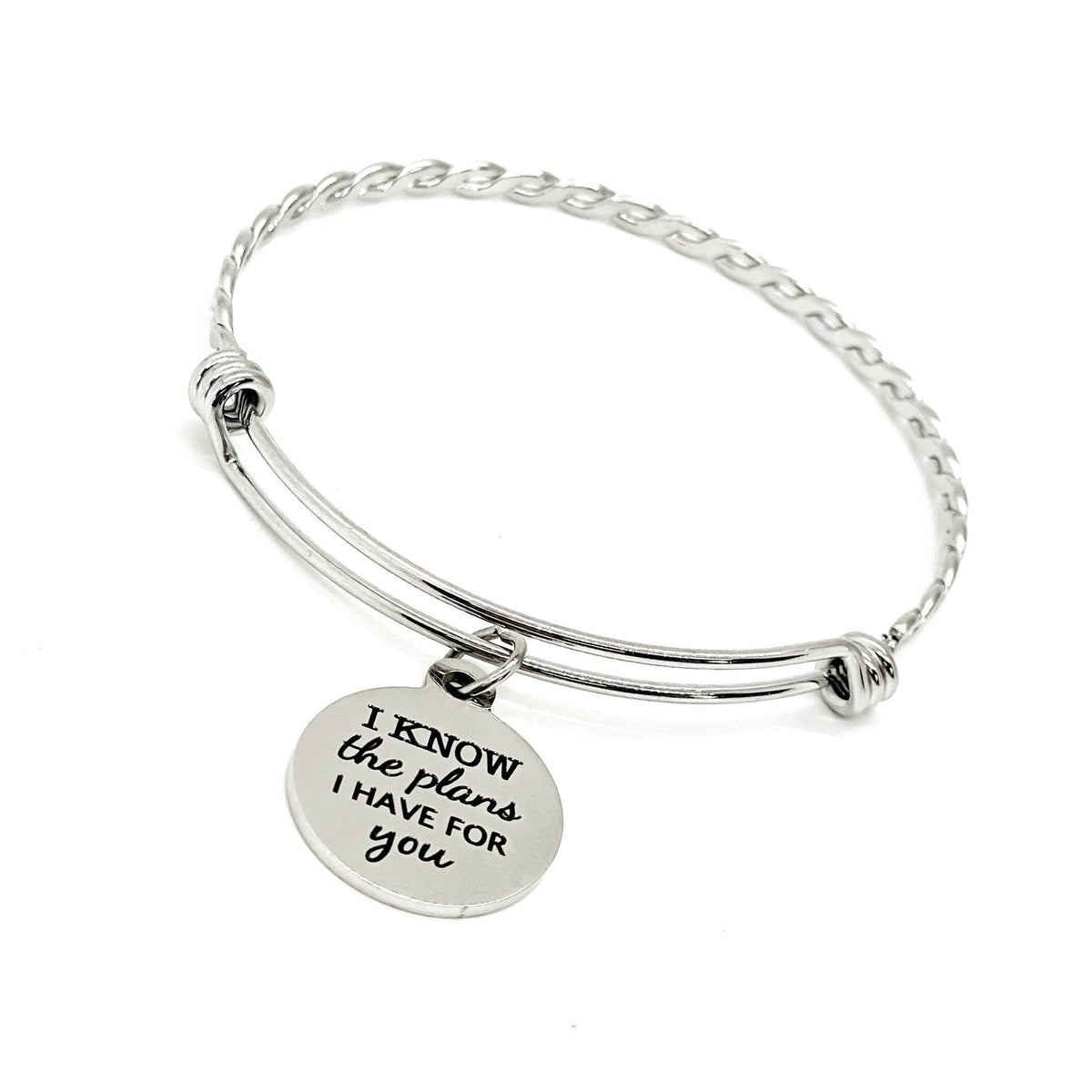 Faith Gift, I Know The Plans I Have For You Charm Bracelet, Jeremiah 29 11 Gift, Scripture Jewelry, God’s Plans, Faith Jewelry, Gift For Her