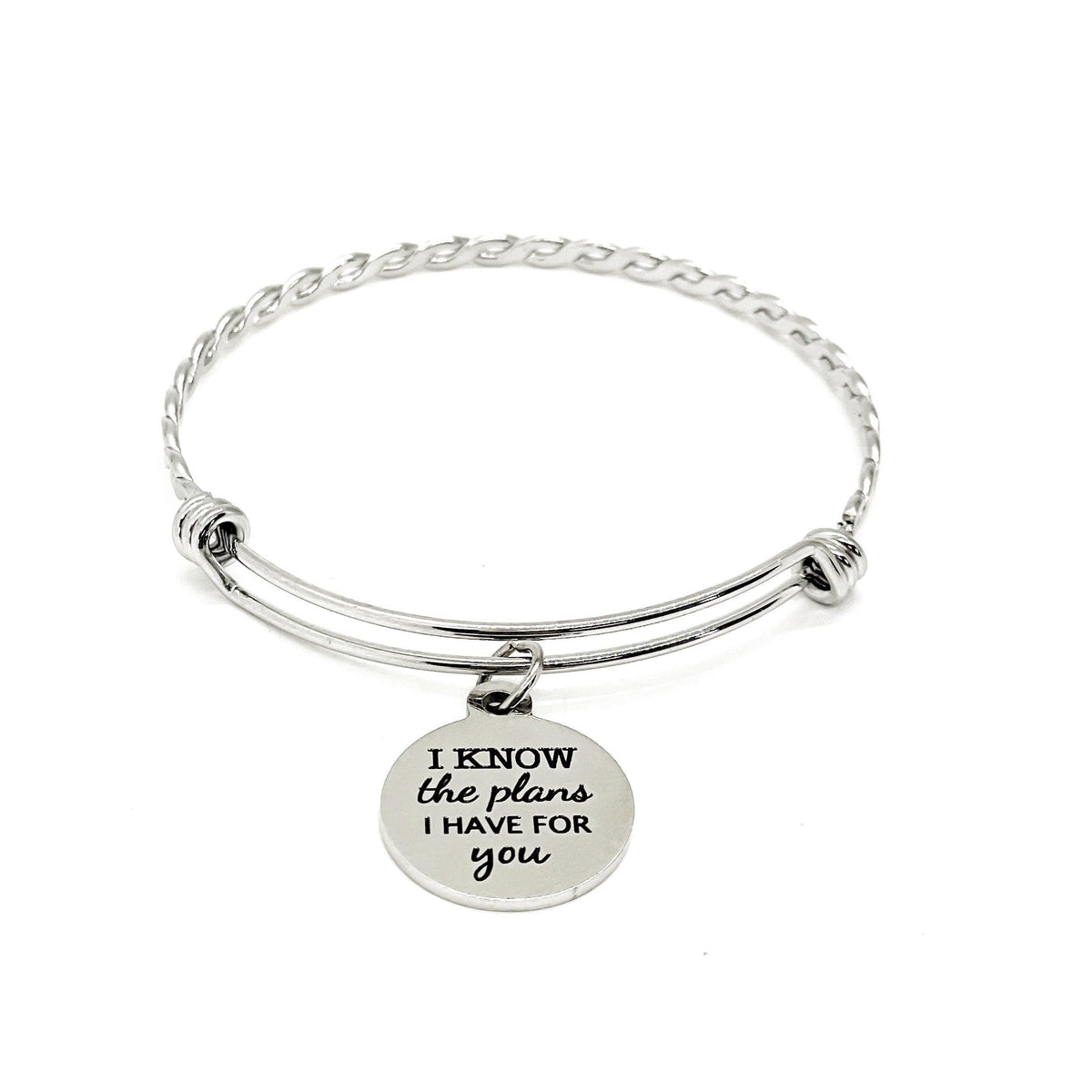 Faith Gift, I Know The Plans I Have For You Charm Bracelet, Jeremiah 29 11 Gift, Scripture Jewelry, God’s Plans, Faith Jewelry, Gift For Her