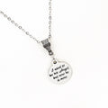Memorial Gift, I Used To Be His Angel But Now He Is Mine Necklace, Memorial Necklace, Remembering Him, Dad Memorial, Grandfather Memorial
