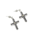 Faith Earrings, Mustard Seed Cross Earrings, Mustard Seed Jewelry, Matthew 17 20, Mustard Seed Faith Jewelry, Scripture Gifts, Faith Gift