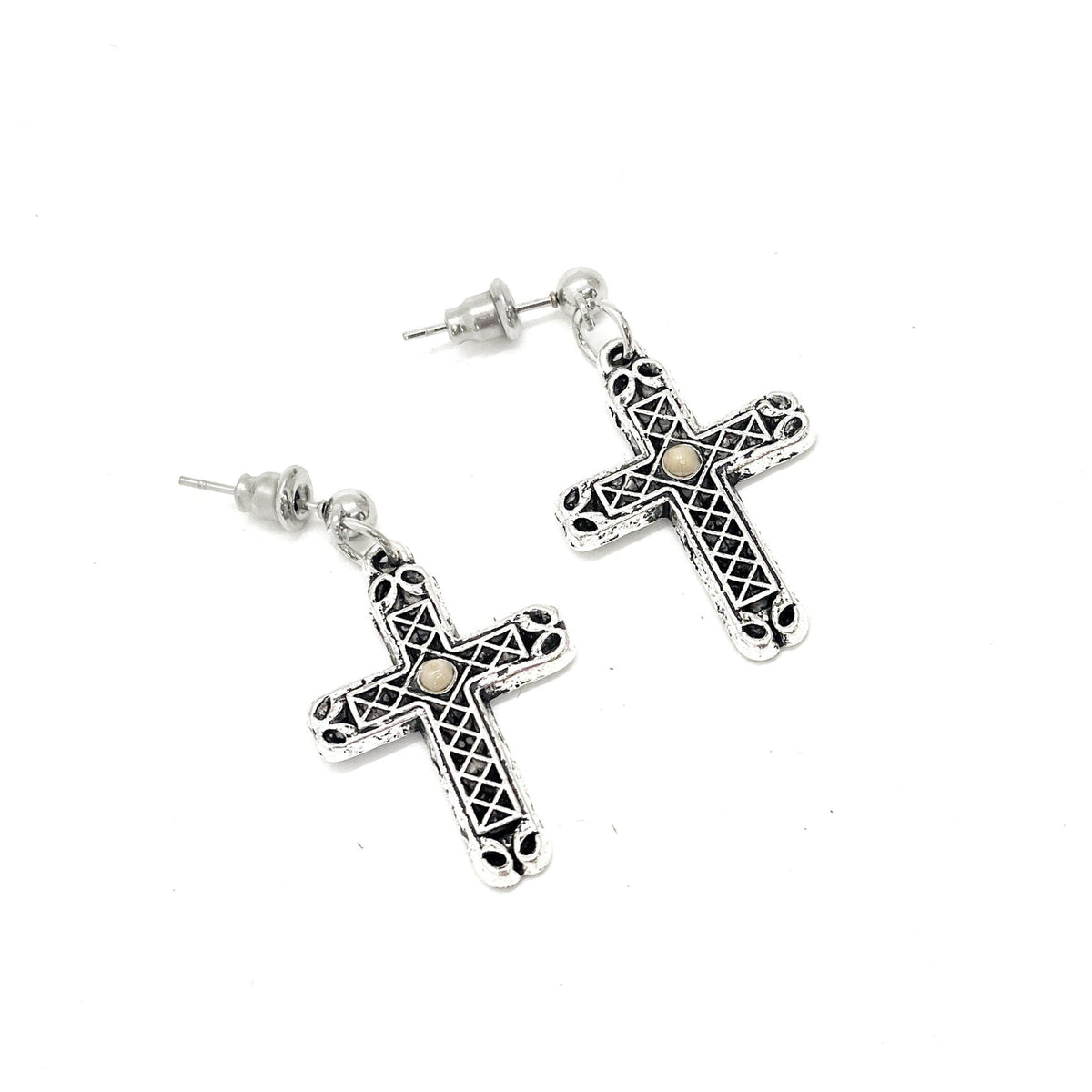 Faith Earrings, Mustard Seed Cross Earrings, Mustard Seed Jewelry, Matthew 17 20, Mustard Seed Faith Jewelry, Scripture Gifts, Faith Gift