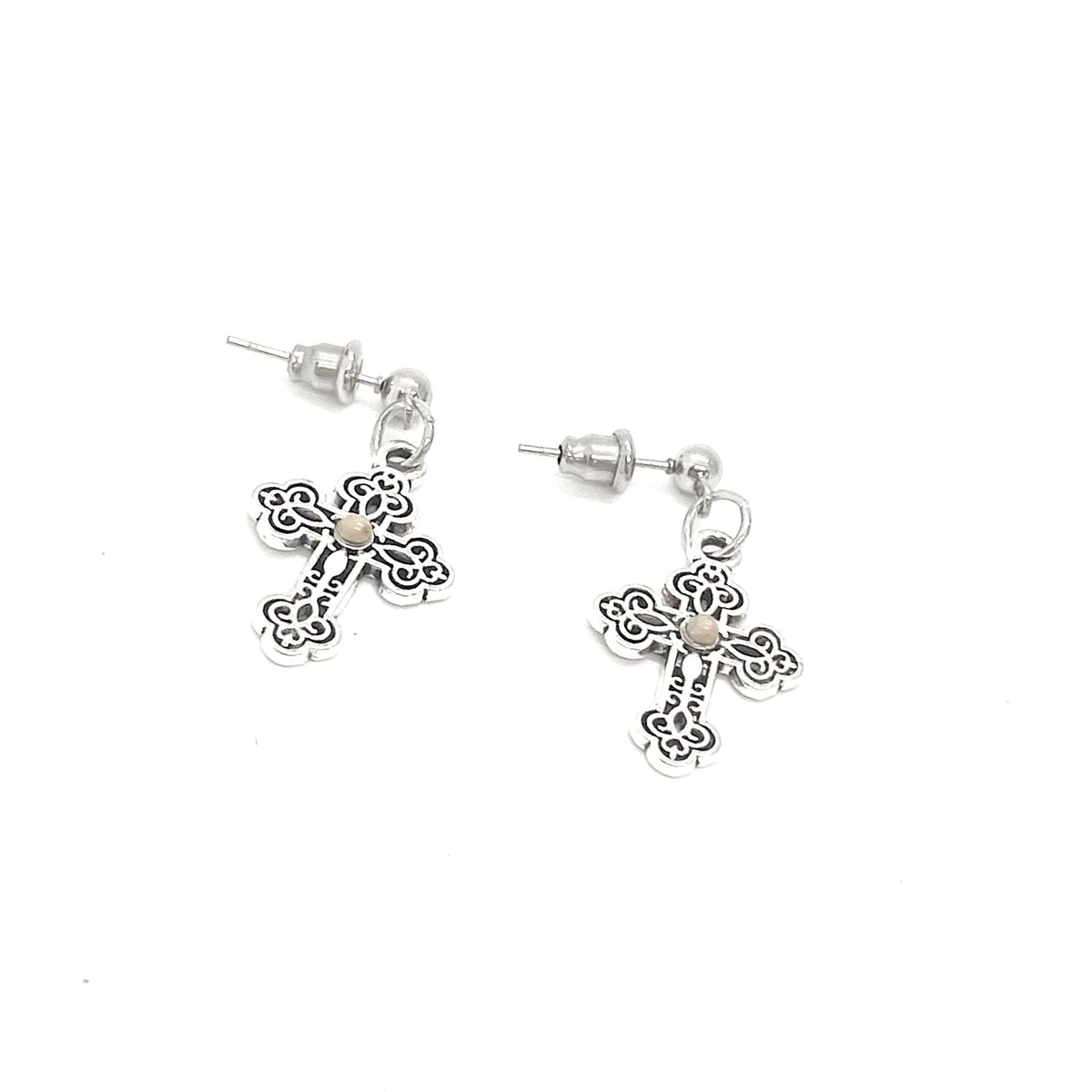 Cross Gifts, Mustard Seed Cross Earrings, Mustard Seed Jewelry, Matthew 17 20, Mustard Seed Faith Jewelry, Scripture Gifts, Faith Jewelry