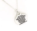 Christian Jewelry, The Lord Bless You And Keep You Necklace, Numbers 6 Scripture Jewelry, Christian Gift, Christian Blessing Jewelry