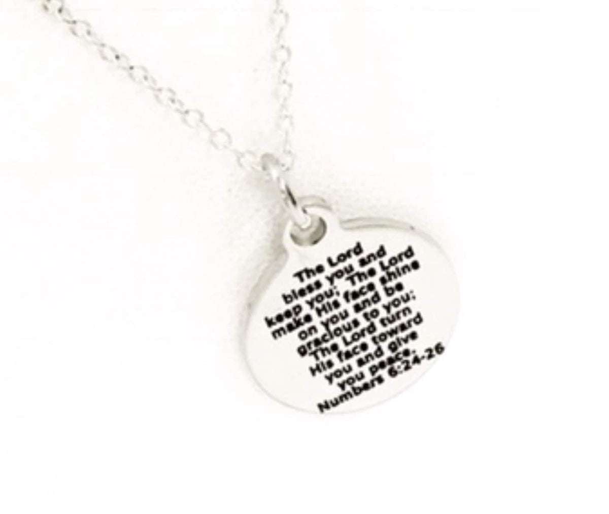 Christian Jewelry, The Lord Bless You And Keep You Necklace, Numbers 6 Scripture Jewelry, Christian Gift, Christian Blessing Jewelry