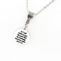God Will Restore The Lost Years Scripture Necklace, Joel 2 25, Faith Gifts, Recovery Gifts, Divorce Gift, Starting Over, New Beginnings