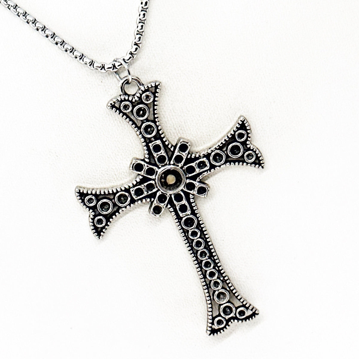 Mustard Seed Cross Necklace, Matthew 17 20, Faith Jewelry, Mustard Seed Necklace, Mustard Seed Jewelry, Christian Jewelry, Gift For Her