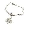 “With God All Things Are Possible” Charm Bracelet