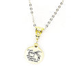 Faith Shines Brightest In The Dark Pendant Necklace, Faith Jewelry, Prayers Can Move Mountains, Wife Mom, Daughter, Prayer Group